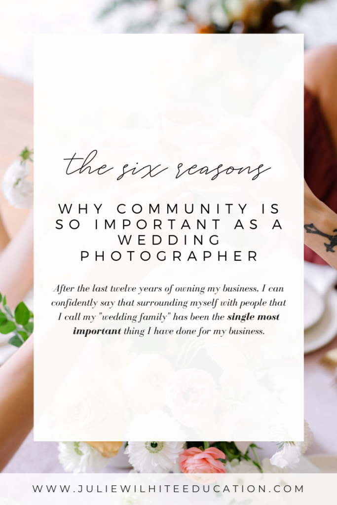 5 Reasons Why Blogging Is Essential For Wedding Photographers | Julie Wilhite Education 