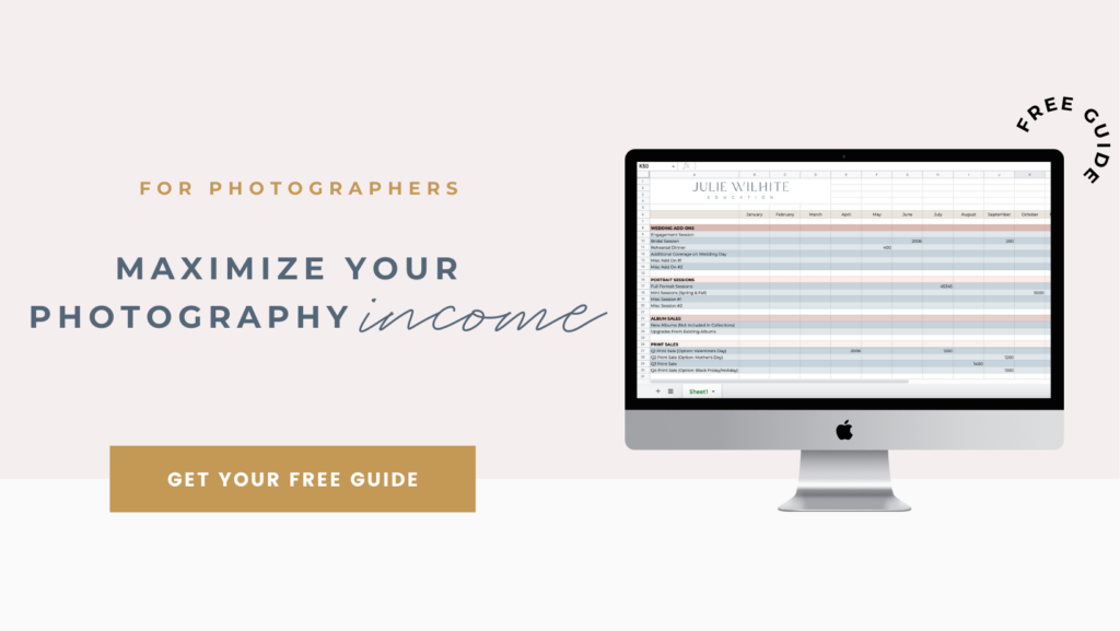 Free Guide: Maximize Your Photography Income 
