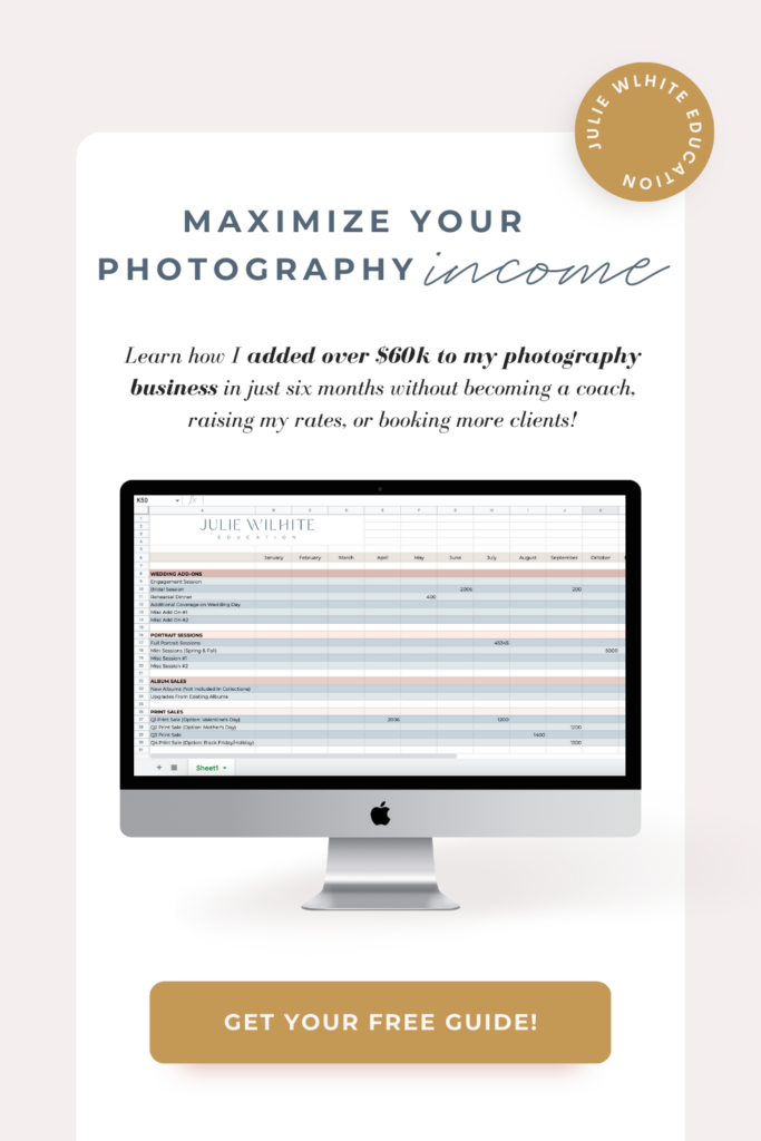 Free Guide: Maximize Your Photography Income